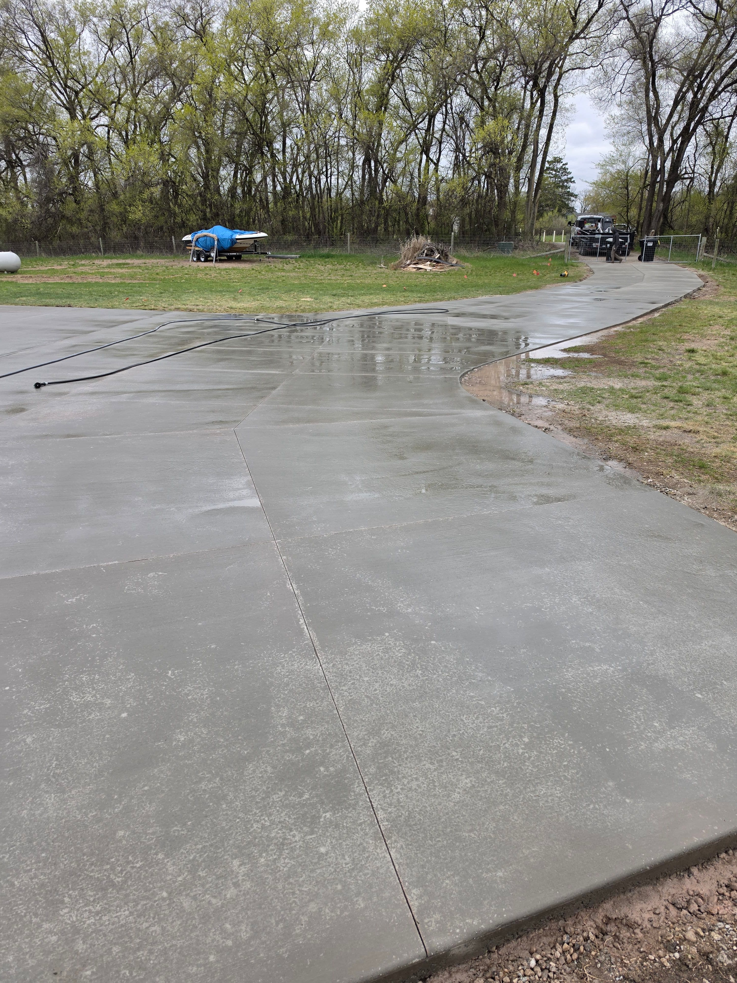 Project 50 Yards of Concrete Poured on a Large Residential Property image